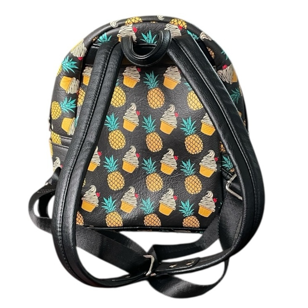 Disney Parks Loungefly 2018 Dole Whip Pineapple Swirl Backpack - Picture 2 of 10